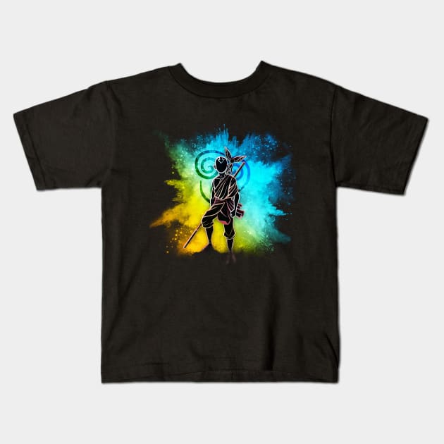 Aang Kids T-Shirt by billycustom